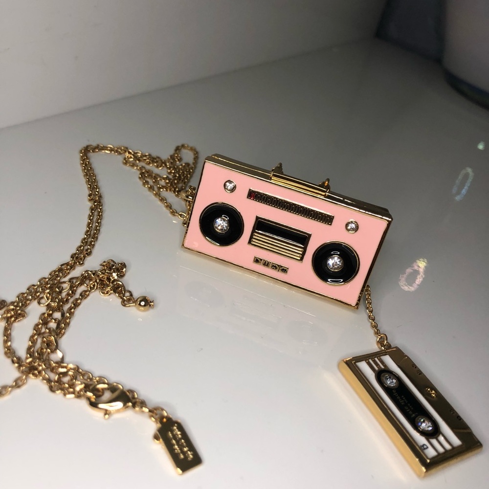 Kate Spade Jazz Things Up Boombox Locket Necklace